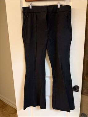 LOFT Black Bootcut Ponte Pants